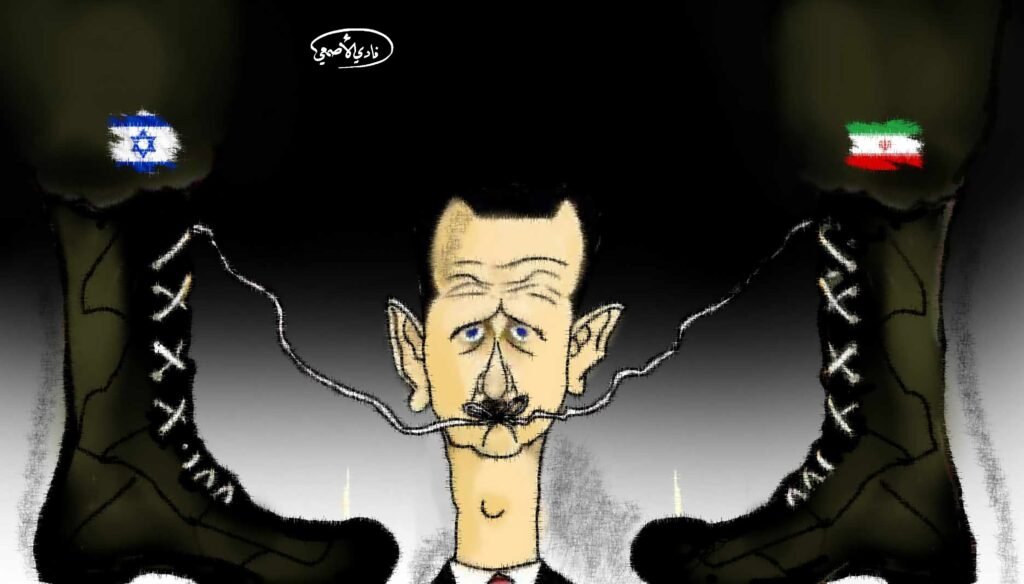 كاريكاتير فادي الأصمعي ” الرئيس المخلوع”