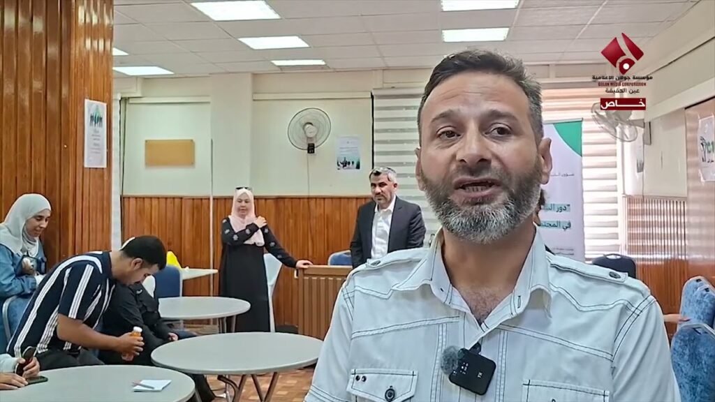ندوة حوار يقيمها مكتب شؤون الشباب بدرعا حول دور الشباب في المجتمع وتطلعاتهم