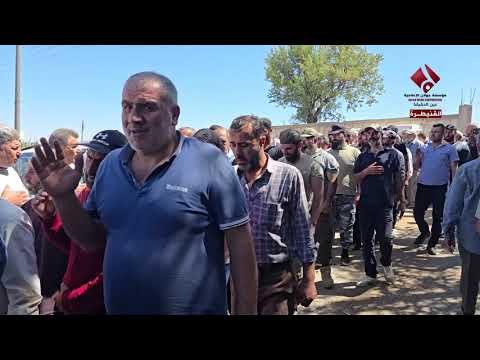 مشاهد من تشييع المصور حسين قاسم في جباثا الخشب