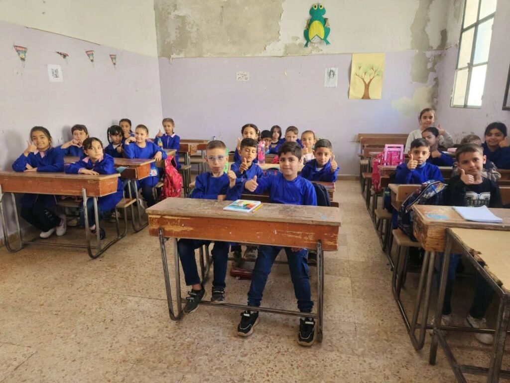 427 ألف طالب وطالبة يتوجهون إلى مدارسهم في محافظتي القنيطرة ودرعا