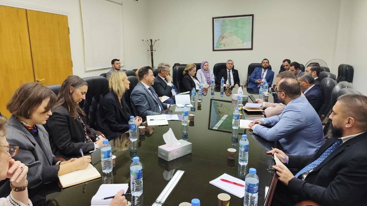 اللجنة العليا لانتخابات مجلس الشعب تلتقي وفداً من سفراء دول الاتحاد الأوروبي
