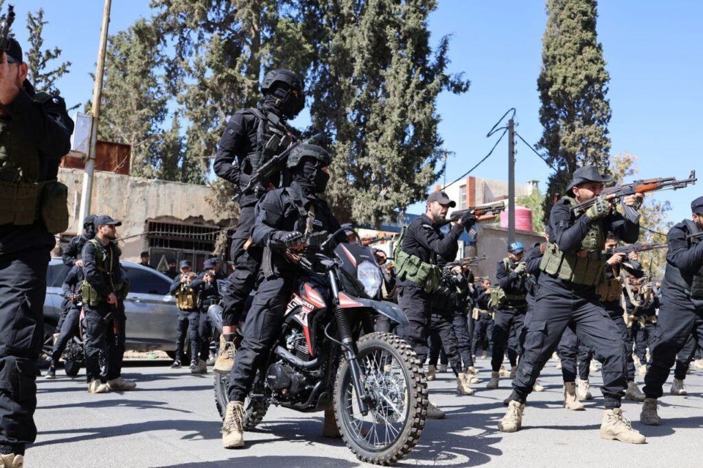 درعا تخرّج دفعة “المهام الخاصة”: 250 عنصراً يستعرضون جاهزية ميدانية