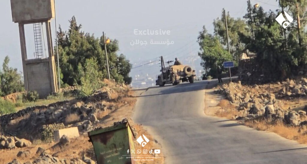 إصابة شاب بنيران الاحتلال في ريف القنيطرة الشمالي وتوغل في الصمدانية والمعلقة