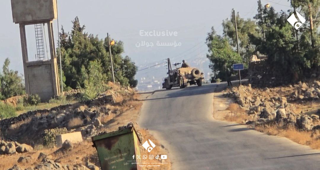 إصابة شاب بنيران الاحتلال في ريف القنيطرة الشمالي وتوغل في الصمدانية والمعلقة