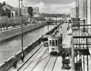 صورة نادرة لنهر بردى في دمشق عام 1940