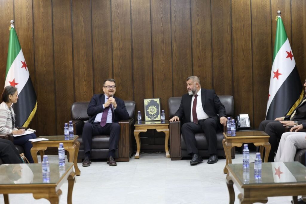 درعا تستقبل السفير الإيطالي في سوريا ستيفانو رافانيان في زيارة رسمية