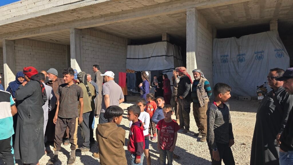 تفقد أوضاع المهجرين قسراً من السويداء في محافظة القنيطرة