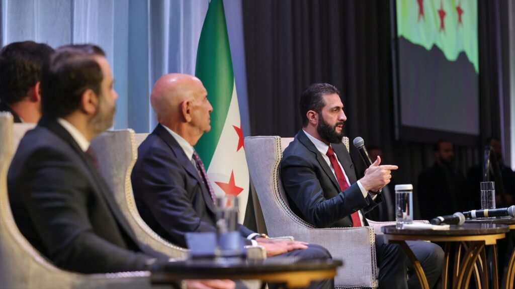 الشرع يلتقي الجالية السورية في واشنطن: “أنتم سفراء الوطن في العالم”