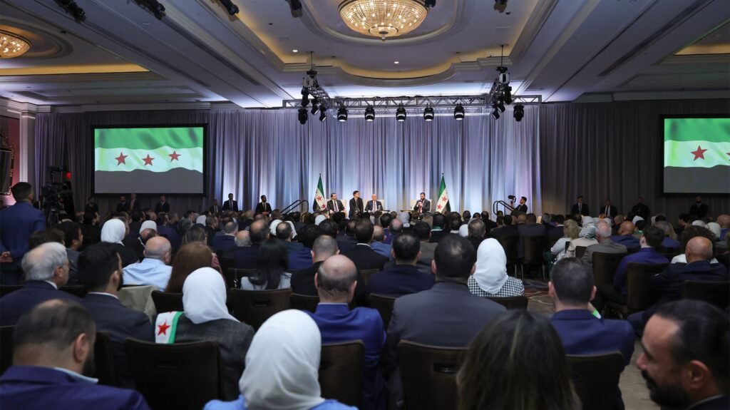 لقاء الجالية السورية في أمريكا: ملامح التحوّل في الخطاب السياسي للرئيس أحمد الشرع