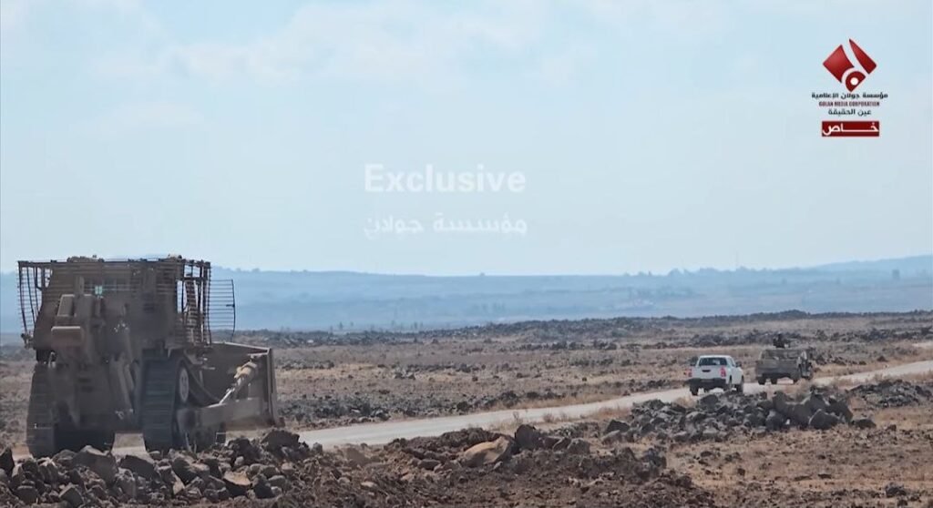 توغّل إسرائيلي بين الصمدانية الشرقية وخان أرنبة ونصبُ حاجزٍ مؤقّت