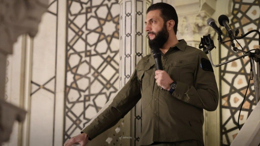 الرئيس الشرع يحيي ذكرى النصر من المسجد الأموي بدمشق