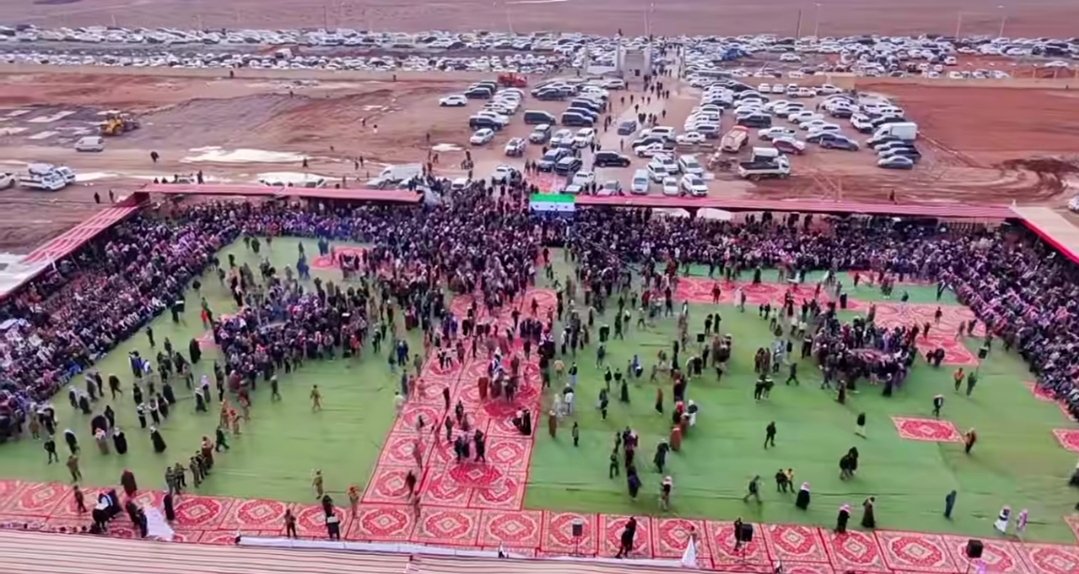 تجمع عشائر الجنوب يحتفل بذكرى تحرير سوريا