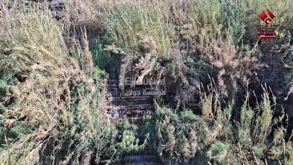 وادي الأشعري في ريف درعا الغربي بعد الهطولات الأخيرة