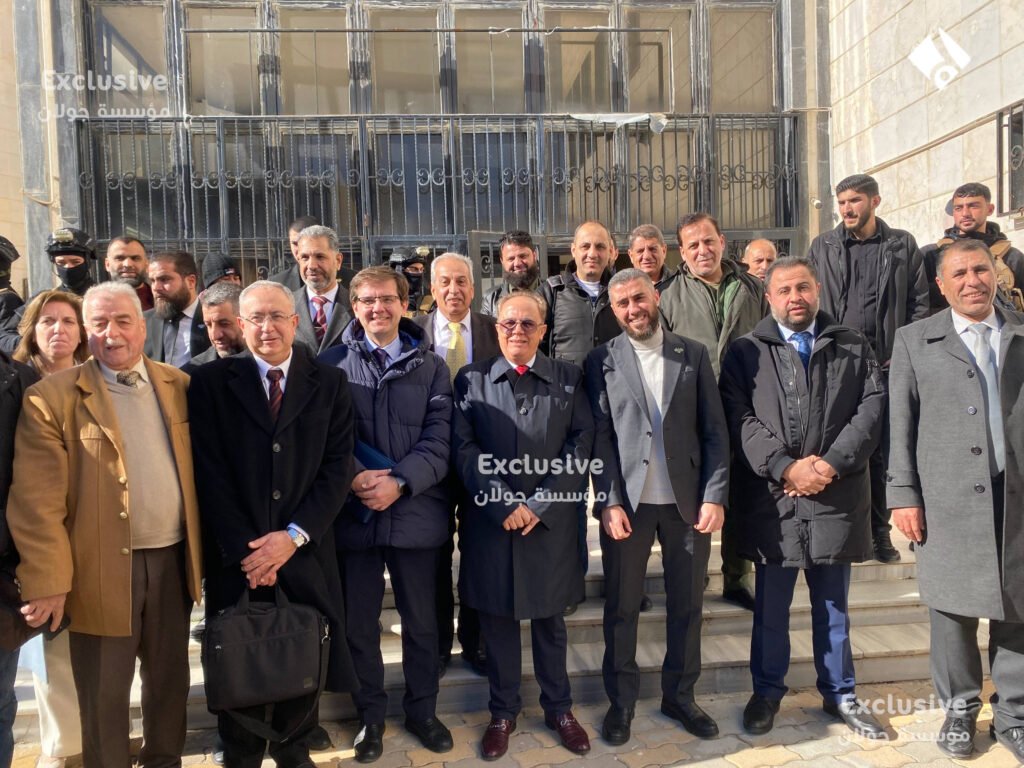 وزير التعليم العالي يتفقد فرع جامعة دمشق في القنيطرة ويبحث تطوير التعليم