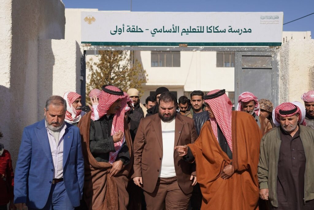 محافظ السويداء يفتتح مدارس مُعاد تأهيلها ويتابع مشاريع خدمية
