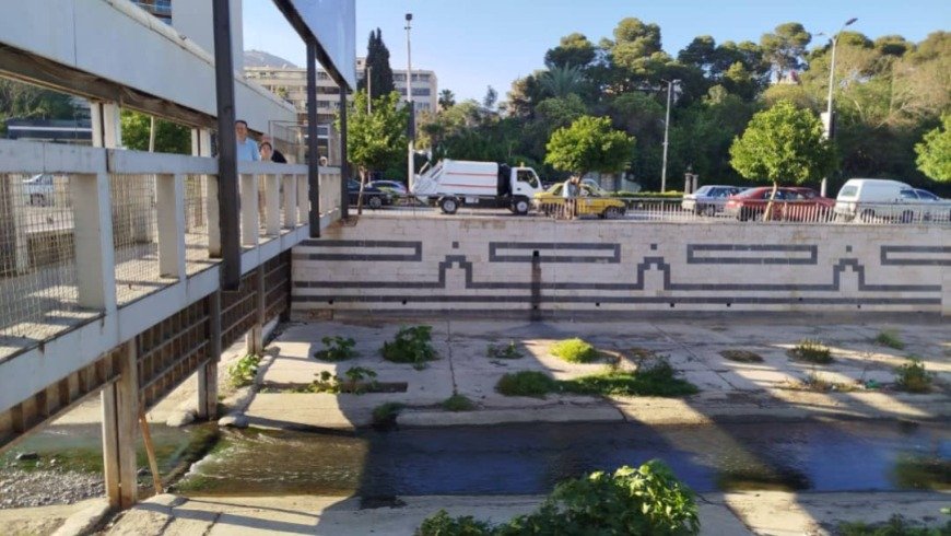 ريف دمشق: لا تغيير في مجرى نهر بردى والأنباء المتداولة غير صحيحة