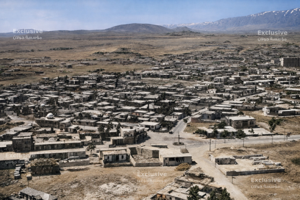 صورة نادرة لمدينة القنيطرة تعود لعام 1967