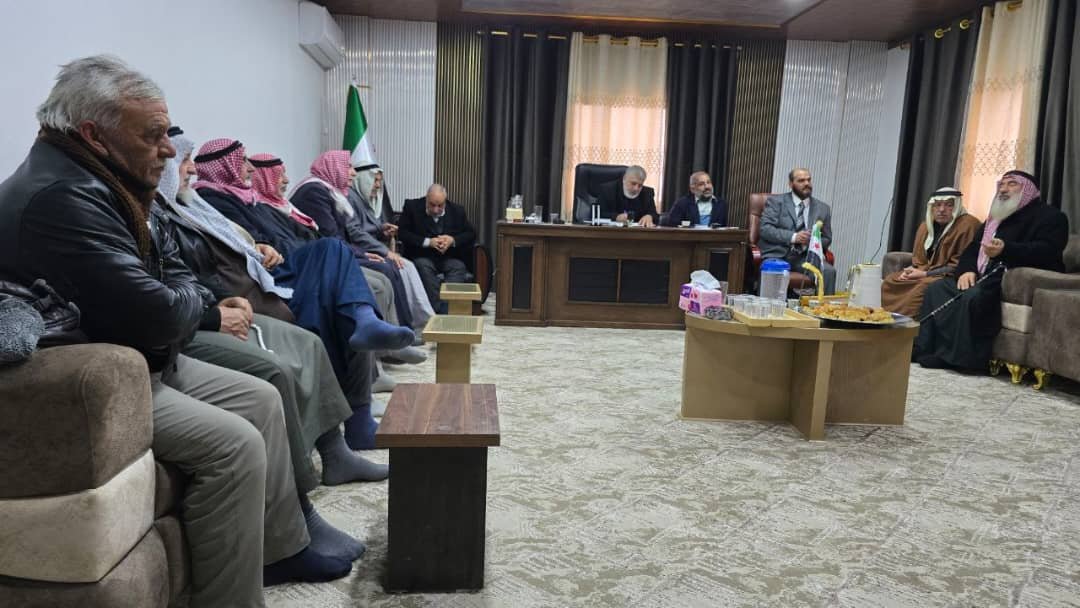 اجتماع في بصرى الشام لبحث تشكيل لجنة صلح وتعزيز السلم الأهلي
