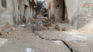 طفح صرف صحي ومخاطر كهربائية ومعاناة يومية للسكان بحي الحسينية بريف دمشق