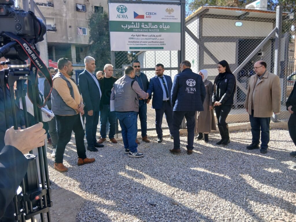 تشغيل أول مشروع مياه في الحجر الأسود منذ سنوات بدعم “أطباء بلا حدود”