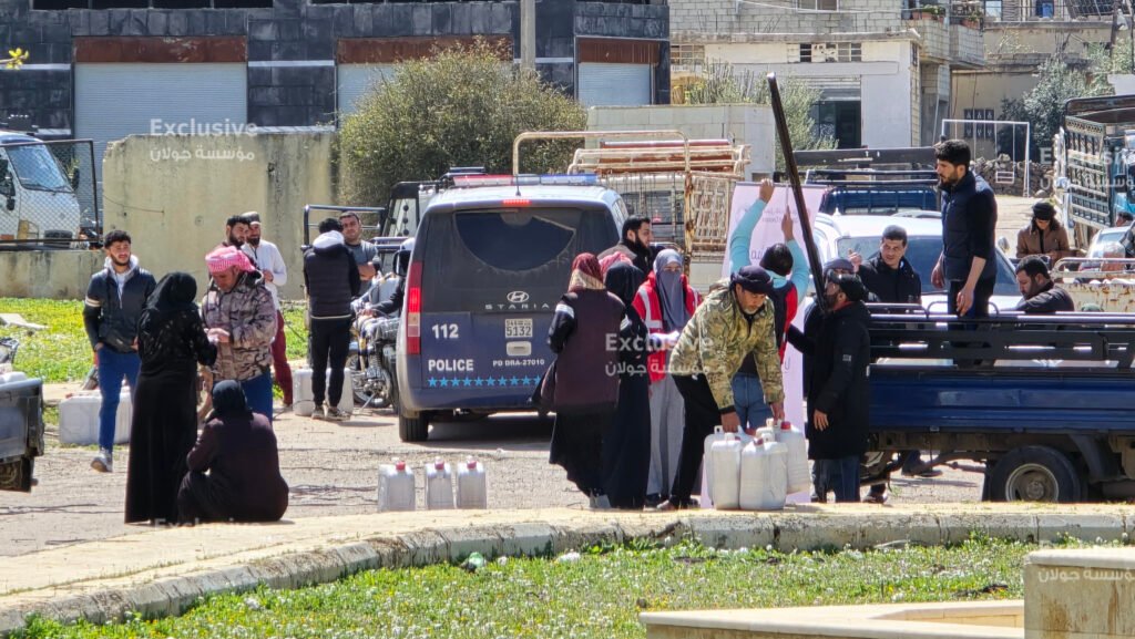 مساعدات عاجلة لمهجَّري السويداء شرق درعا