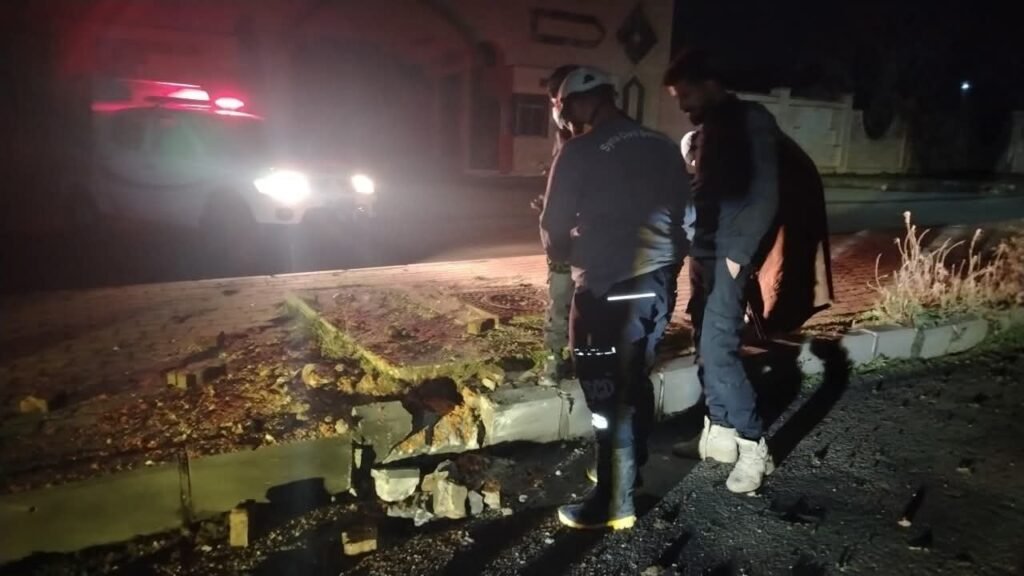 سقوط خمسة أجسام حربية في درعا والقنيطرة دون إصابات