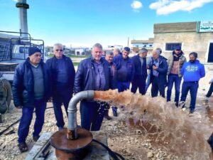 حملة “أبشري حوران” تواصل دعم مشاريع الآبار شمالي درعا