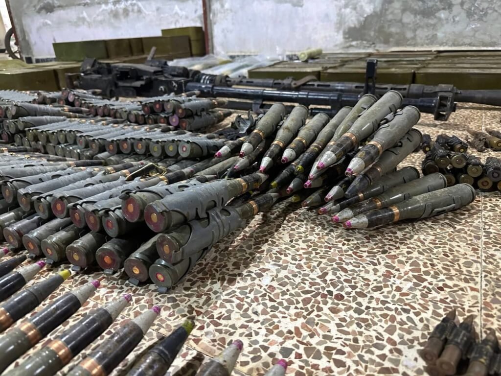 إحباط محاولة تهريب أسلحة على طريق بصرى الشام–بكة وتحييد أربعة مسلحين