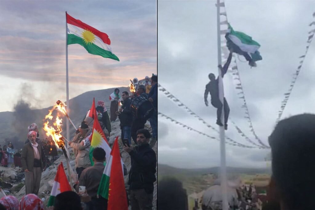 إنزال العلم السوري في عين العرب “كوباني” يشعل الجدل ويعيد ملف الرموز الوطنية إلى الواجهة