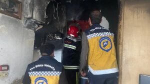 وفاة طفلين اختناقاً بحريق منزلهما في جرمانا