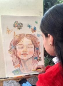 أطفال دمشق يكتشفون تراثهم في “ثقافي المزة” عبر الفن والتجربة