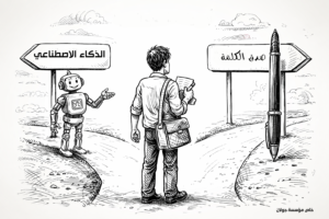 بين الذكاء الاصطناعي وصدق الكلمة: أين يقف الكاتب اليوم؟