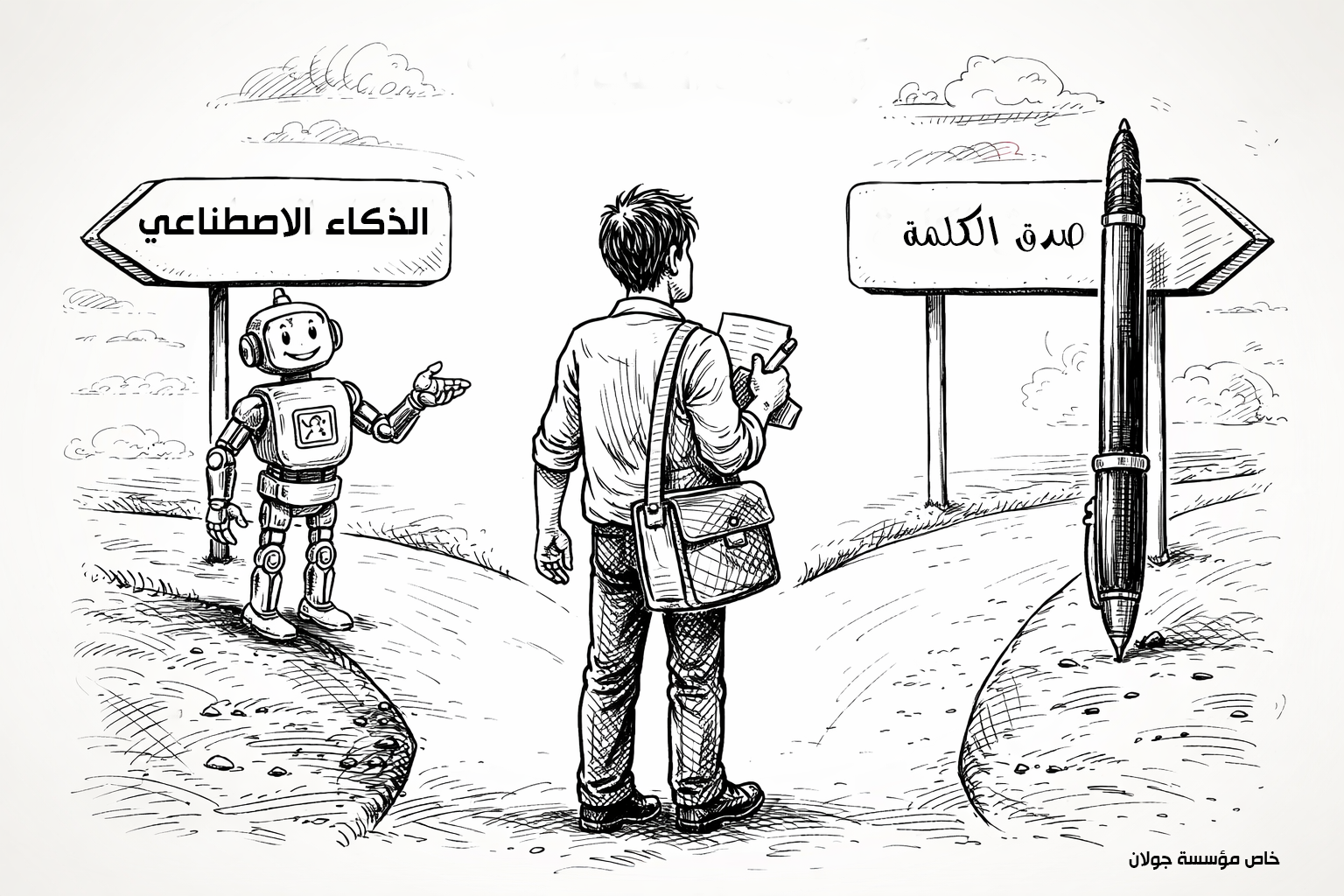 بين الذكاء الاصطناعي وصدق الكلمة: أين يقف الكاتب اليوم؟