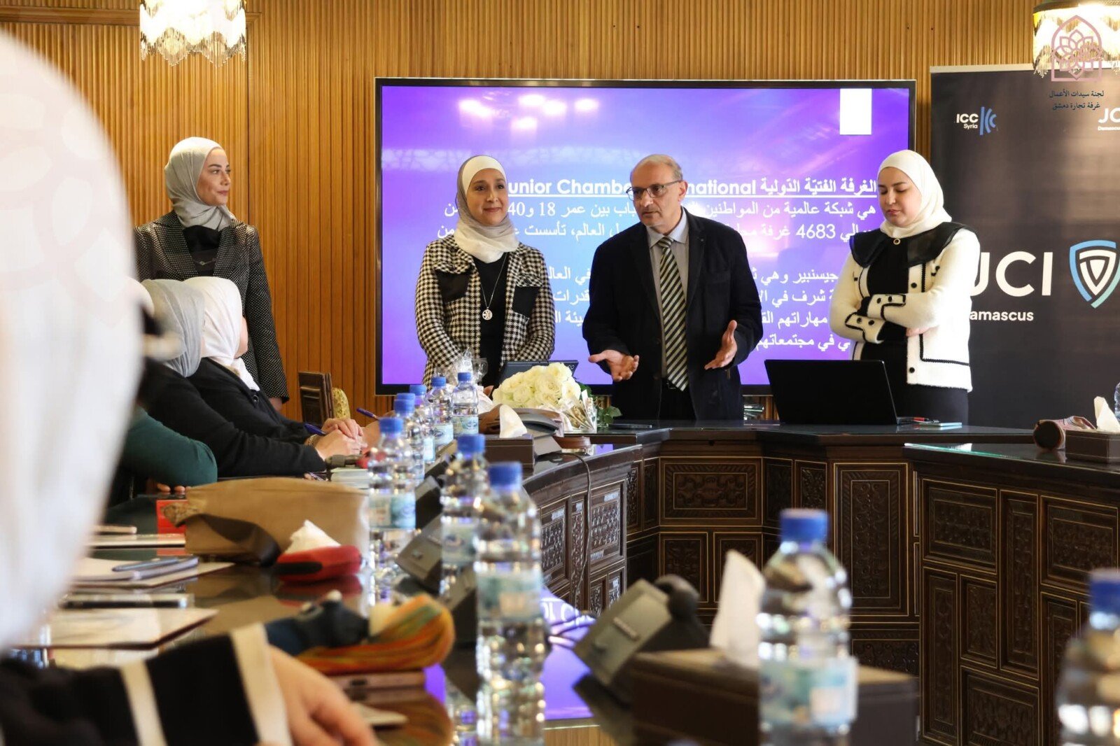 انطلاق مشروع “نساء في عالم الأعمال” بغرفة تجارة دمشق