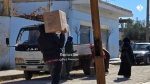 سلال وخدمات طبية وأدوية لدعم الأسر المهجرة من السويداء