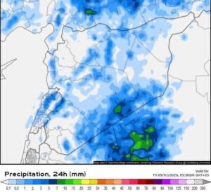 أجواء غير مستقرة وزخات رعدية متوقعة خلال الأيام المقبلة