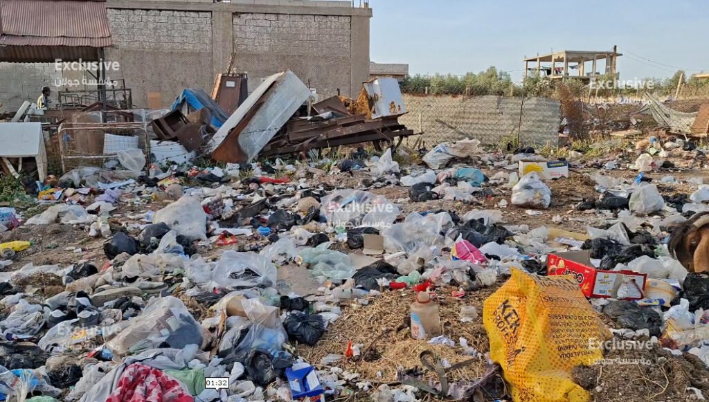 تراكم النفايات في تجمع مساكن جلين ومطالب بحل جذري للنظافة