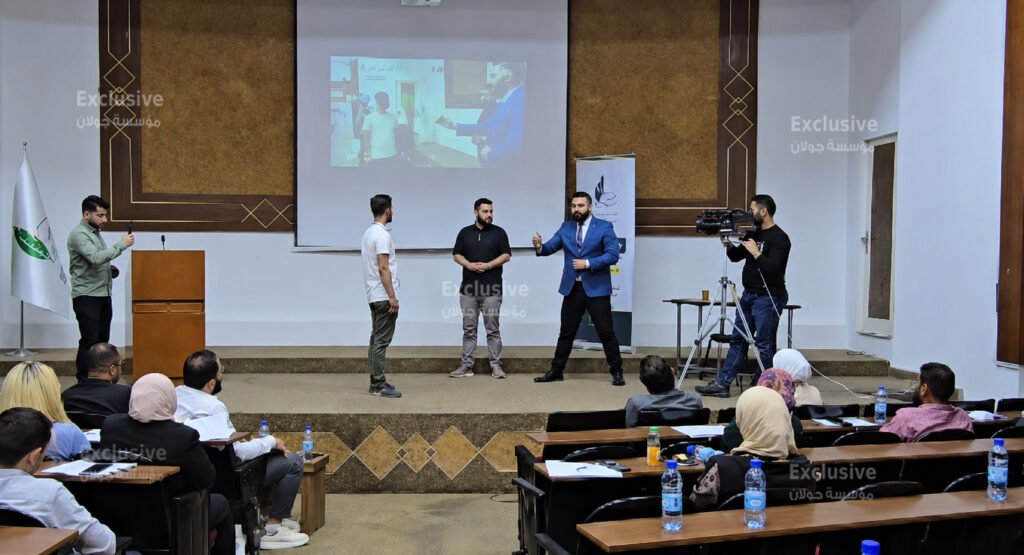 تدريب حول فن الحضور الإعلامي في الأكاديمية السورية للإعلام بدمشق