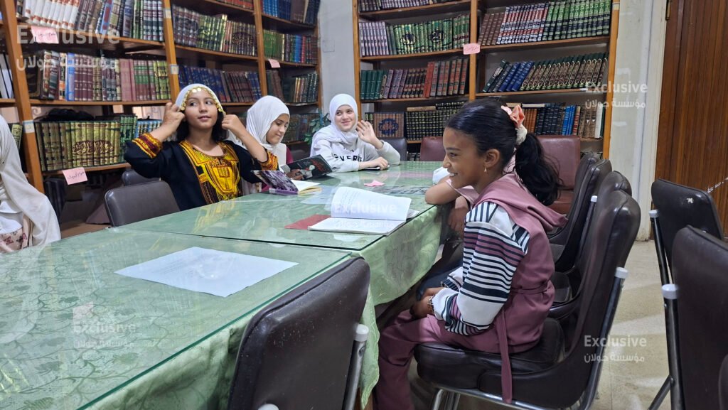 ورشة قراءة للأطفال في درعا بعنوان مختارات من حكايا الشعوب