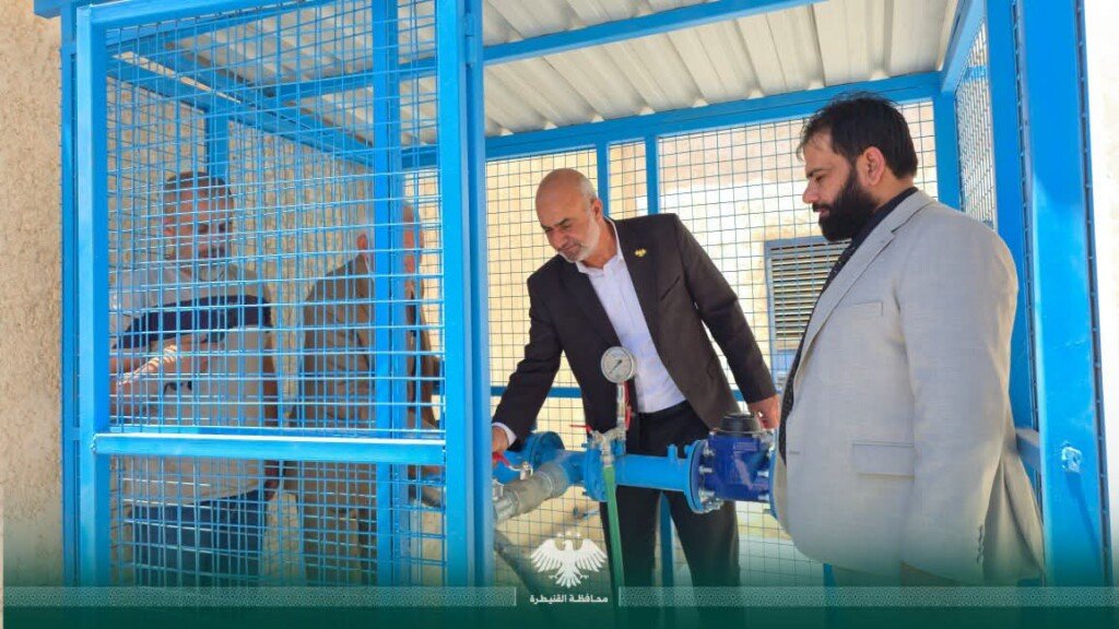 محافظ القنيطرة يتفقد جاهزية آبار مياه الشرب في الذيابية وحجيرة بدعم من اليونيسف