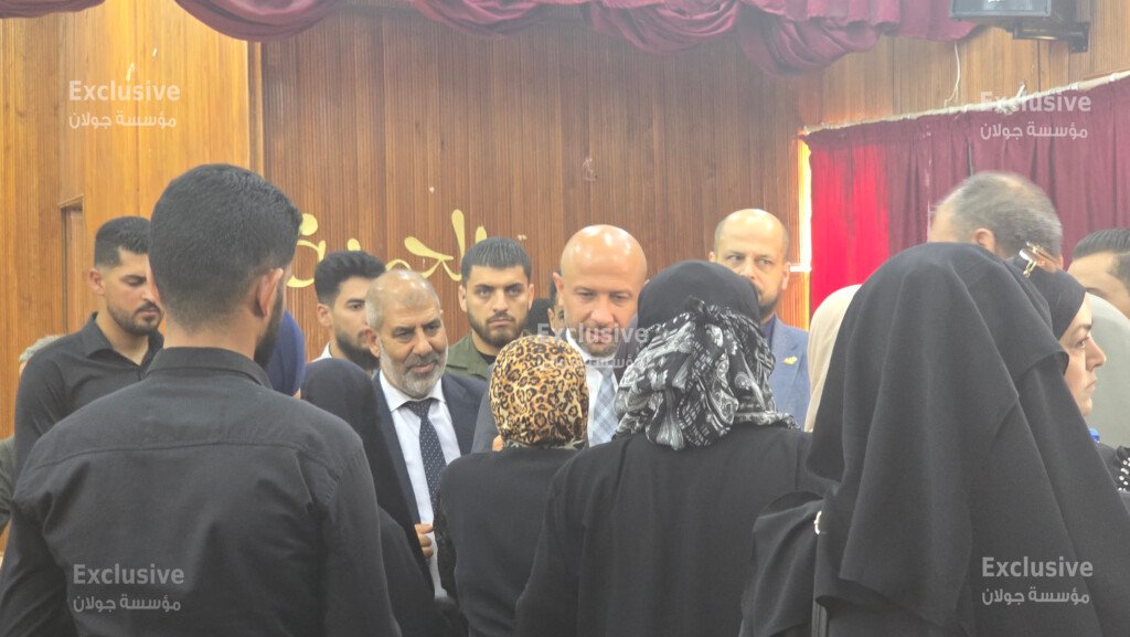 زيارة وزير الطوارئ وإدارة الكوارث إلى محافظة القنيطرة