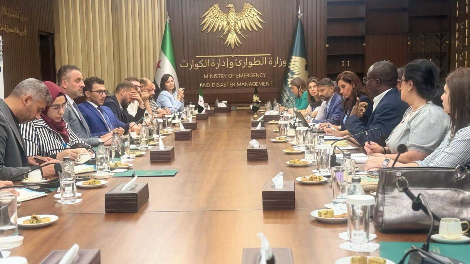 “سوريا بدون مخيمات”.. اجتماعات مكثّفة بين وزارة الطوارئ واليونيسف لتعزيز الاستجابة الإنسانية  