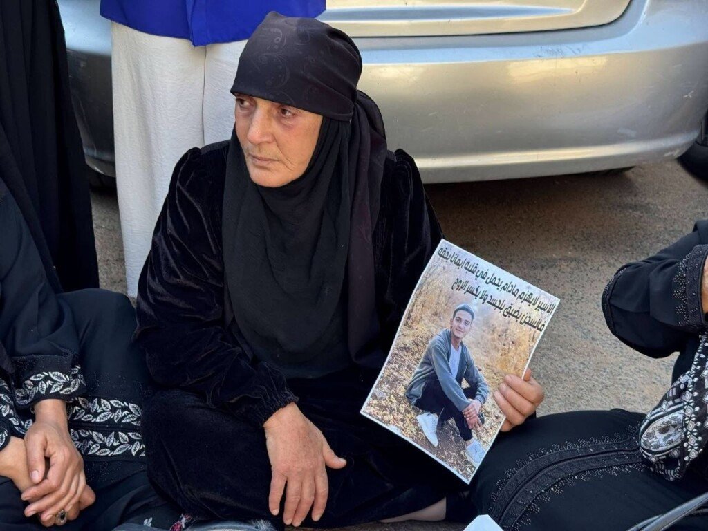 أمام الأمم المتحدة بدمشق .. ذوو معتقلي الاحتلال يطالبون بكشف مصير أبنائهم