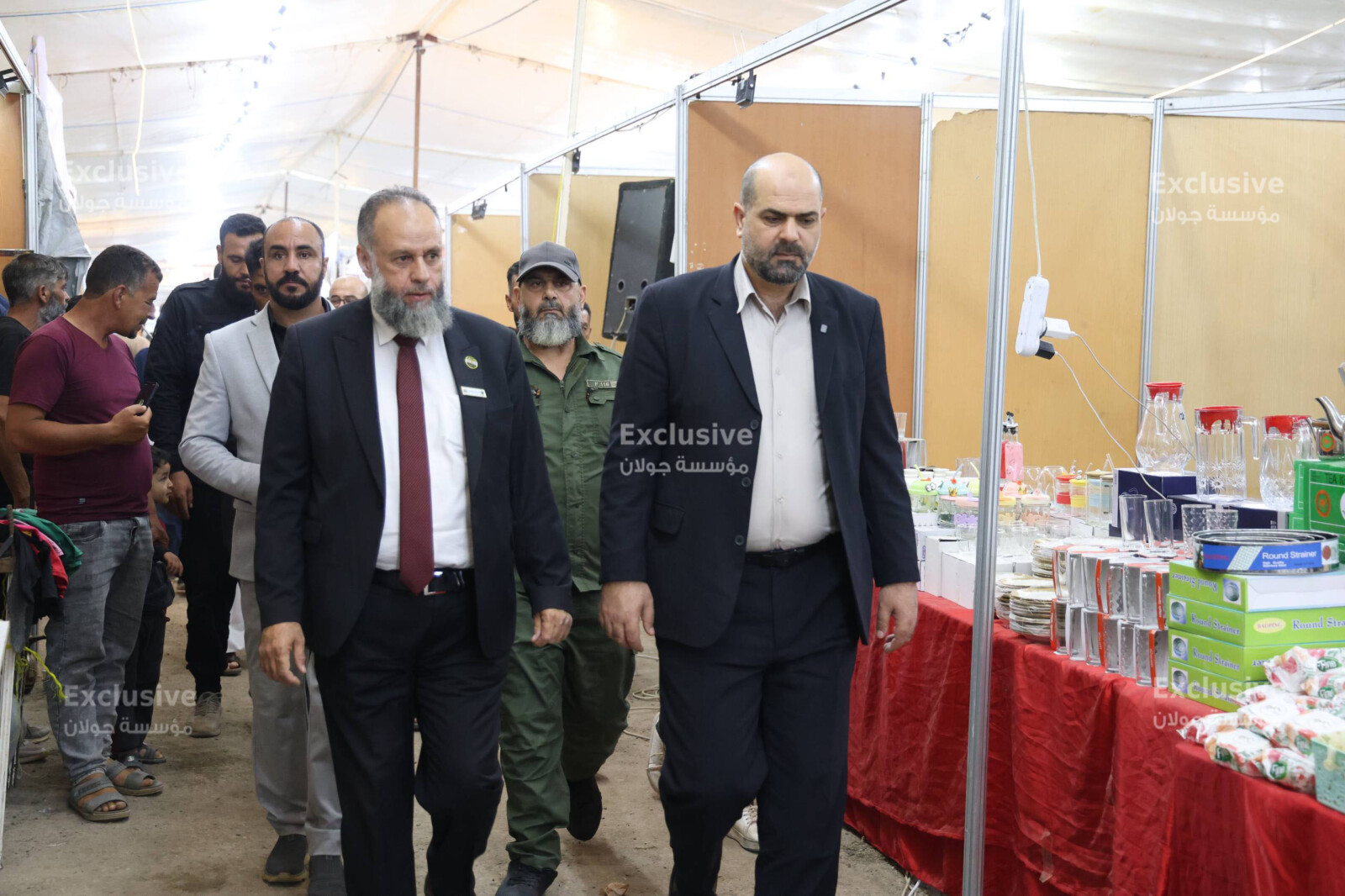 أسعار مخفّضة تجذب الأهالي.. انطلاق “مهرجان الخير” للتسوق في الحراك بريف درعا