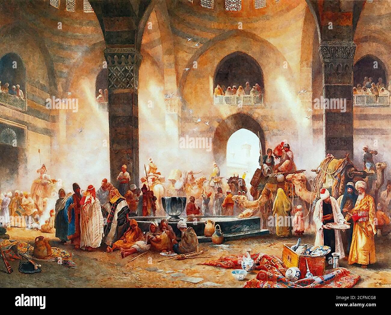 خان أسعد باشا.. قلب التجارة الدمشقية في شهادات الرحالة